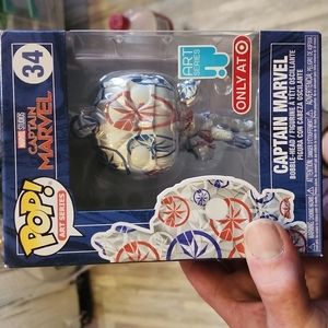 Captain Marvel Pop! Art Series